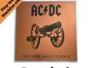 AC/DC For Those About To Rock We Salute You LP Album Vinyl Record - EX/EX