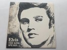 ELVIS PRESLEY 1977 UK LP THE KING SPEAKS 1961 PRESS CONFERENCE MEMPHIS TENNESSEE