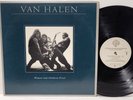 VAN HALEN Women And Children First US Prress LP NEAR MINT Vinyl w/ Poster