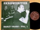 SKREWDRIVER NM 1st VINYL LP EARLY YEARS - VOL 1 IAN RECORDS VERY RARE PUNK OI