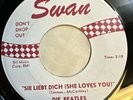 DIE BEATLES   SIE LIEBT DICH (SHE LOVES YOU)   SWAN S-4182-S  VIRTUE STUDIO VG++