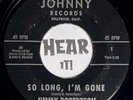 Killer CA Rockabilly Country Bop Jiver 45 JIMMY ROBERTSON So Long JOHNNY hear