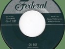 JIMMY WITHERSPOON Oh Boy / I Done Told You 45rpm Federal '54 jump blues original
