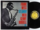 Frank Wess with Kenny Burrell - Steamin' LP - Prestige - PRLP 7278 DG RVG VG+