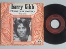 BARRY GIBB * I'LL KISS YOUR MEMORY * 1970 FRENCH  SP 7