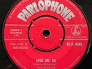 The BEATLES - LOVE ME DO - 1962 red label Parlophone 45 R 4949