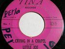 LITTLE JOE & THE HARLEMS Crying In A Chapel 45 RARE CHICANO SWEET SOUL NORTHERN