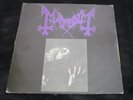 MAYHEM Live In Leipzig LP 1993 INSERT BLACK METAL