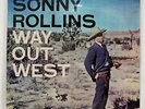 SONNY ROLLINS WAY OUT WEST CONTEMPORARY SR3025 JAPAN FLIPBACK COVER VINYL LP