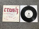 EX+ CRASH FIGHT FOR YOUR LIFE 7' EP ORIGINAL SELF RELEASE PUNK OI WEST YORKSHIRE