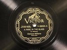 JAZZ CLARENCE WILLIAMS A Pane In The Glass / Too Low VICTOR 38524 E-