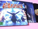 Saxon Let Me Feel Your Power 2LP Vinyl 2 CD Blue Ray  NM Triple Gatefold Top