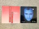 2x Phil Collins  12” SINGLE LP VINYL with Philip Bailey - Easy Lover & Sussudio