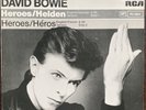 David Bowie Heroes/Helden/Heros: 1977 English/German/French 45 RPM VG+