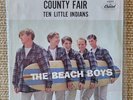 Beach Boys 45 4880 Ten Little Indians/County Fair WITH Rare Picture SLEEVE, 1962