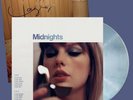 Taylor Swift - Midnights - Moonstone Blue - signed NEU,OVP, Vinyl, mit Autogramm