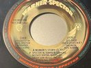 7'' 45 RPM PROMO CHER A WOMAN'S STORY WARNER-SPECTOR SPS 0400 1974 NM/M