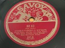 Charlie Parker's Ri Bop Boys Ko Ko  78 RPM (Parker Savoy) Don Byas Quintette