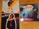 AC/DC 1970s Vinyl, High Voltage, Powerage, Let There Be Rock, Atlantic Records
