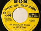 Garage Psych - Bit' A Sweet - Out Of Sight Out Of Mind - MGM 45 - rare killer