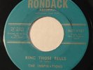 Doo Wop - The Inspirations - Ring Those Bells - Rondack 45 - rare Upstate NY