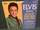 Elvis Presley RCA 47-9747 Clean Up Your Own Back Yard PROMO 45 Sleeve 1969 MINT