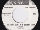 JACK NITZSCHE The Man With The Golden Arm / The Last Race M- US 45 popcorn HEAR