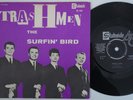 TRASHMEN Surfin Bird RARE Sweden 45 PURPLE SLEEVE VARIANT surf frat garage HEAR