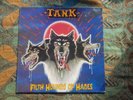 Tank - Filth Hounds Of Hades LP 1982 Heavy Metal Vinyl Motorhead