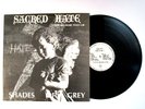 SACRED HATE SHADES OF GREY LP ORIGINAL 1988 VINYL OHIO HARDCORE PUNK