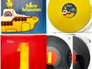 THE BEATLES (3 EU LPs): YELLOW-VINYL “1999 SUBMARINE SONGTRACK” & APPLE 2000 “1”