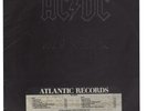 AC/DC Back In Black Original 1980 PROMO Masterdisk RL BOB LUDWIG Timing Strip