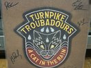 TURNPIKE TROUBADOURS BAND SIGNED AUTOGRAPHED A CAT IN THE RAIN LP VINYL RECORD
