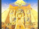 IRON MAIDEN Powerslave • Original UK Press EMI vinyl record LP VG+