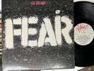 FEAR - THE RECORD - US SLASH REPRESS LP original vinyl album s/t record VG+/VG
