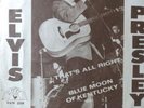 Vintage Record ELVIS PRESLEY That's All Right, Blue Moon of KentuckyRE-ISSUE NM