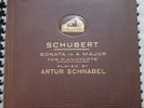 ARTUR SCHNABEL Schubert Sonata in A Major 5xUK HMV DB 3103/3107 78 set