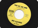 GARAGE FUZZ 45 - MIKE ALEXANDER & VISIONS - YOUR DAY HAS COME  -HEAR -RICHIE