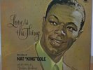 LP Nat King Cole Love Is The Thing OBI, +INSERT JAPAN NEAR MINT Capitol