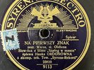 Polish Poland 78 RPM- Hanka Ordonowna-Ma pierwszy znak -Syrena Electro 9113
