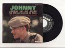 RARE EP JOHNNY HALLYDAY-JOHNNY LUI DIT ADIEU -BANDEAU NOIR-PHILIPS-FRENCH