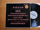 SAX 2302 ED1 Tchaikovsky 1812 Overture etc Karajan Columbia 1st B/S Stereo EX