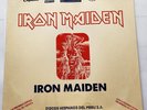 IRON MAIDEN Iron Maiden LPRare PROMOPeeruvian