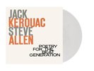 Jack Kerouac POETRY FOR THE BEAT GENERATION - WHITE Clear Color Vinyl LP NEW