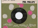 Phil Phillips  Sea Of Love  on Mercury Mint 45 With Record Store Ad Topper