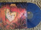SNOW PATROL THE FOREST IS THE PATH MARBLED BLUE DOUBLE VINYL RECORD SIGNED