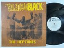 THE HEPTONES Black Is Black STUDIO ONE Silk Screen + Rare  Reggae LP HEAR