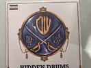 Conway The Machine Drumwork - Hidden Drums 1/1 Conway Drawing Vinyl Blue Gold LP