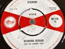 Desmond Dekkar Jeserene 7” Single Island Records WI 148 Rare Reggae King Of Ska