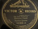 Victor 78RPM Peerless Quartet Billy Murray - New Parson At Darktown Church 16186